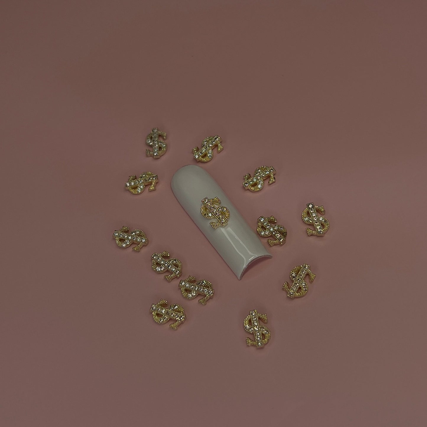 Rhinestone $ charm